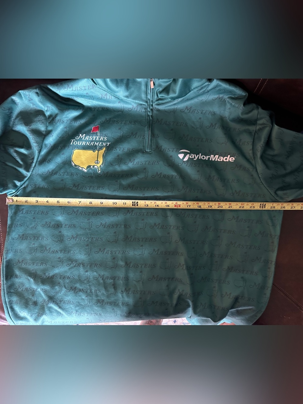 TaylorMade Masters Edition 1/4 Zip Pullover - Picture 4 of 4